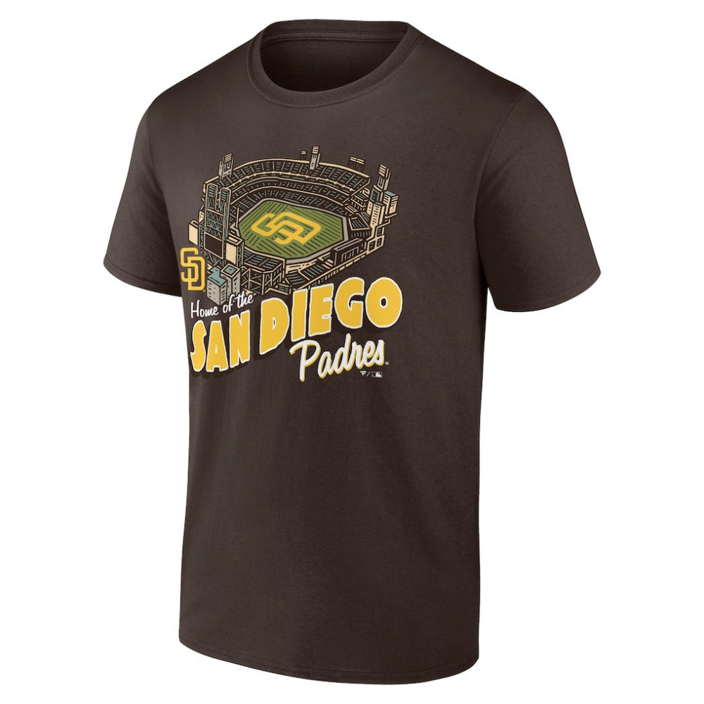 San Diego Padres Brown Home Stadium T-Shirt - MLB Sale