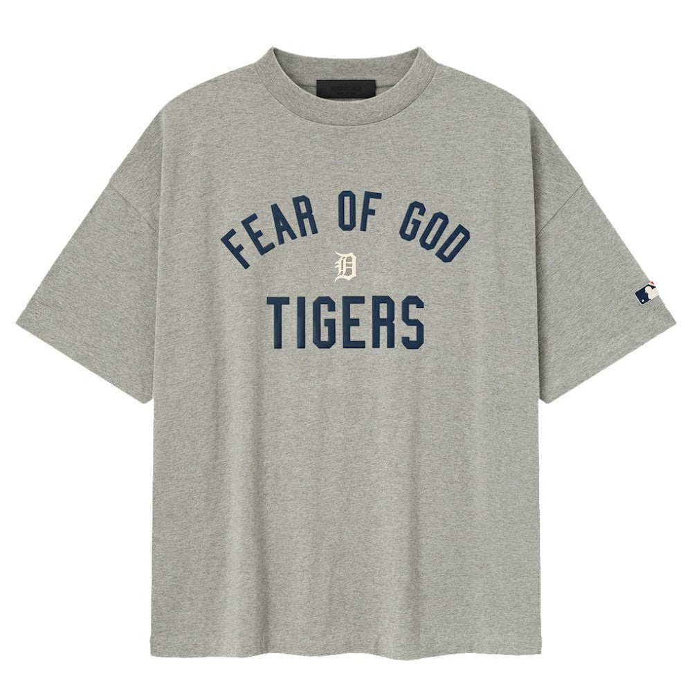 Detroit Tigers Fear of God x MLB 90's Fit T-Shirt - Heather Gray - MLB on Sale