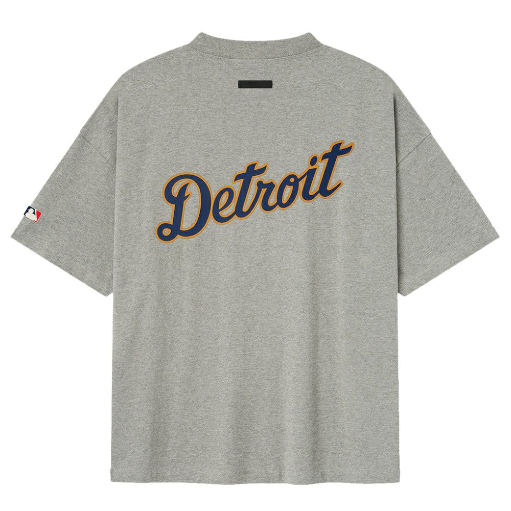 Detroit Tigers Fear of God x MLB 90's Fit T-Shirt - Heather Gray - MLB on Sale