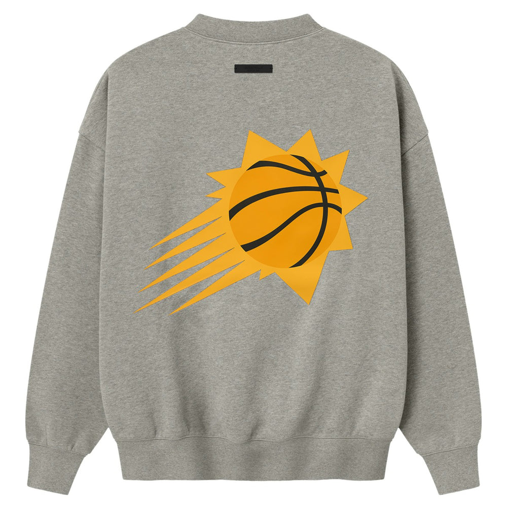 Phoenix Suns Fear of God x NBA Sport Fit Sweatshirt Heather Gray