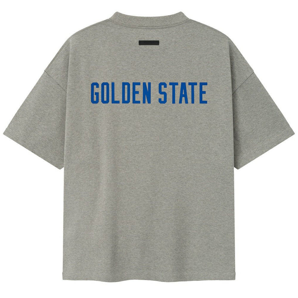 Golden State Warriors Fear of God x NBA Unisex 90s T-Shirt Heather Gray