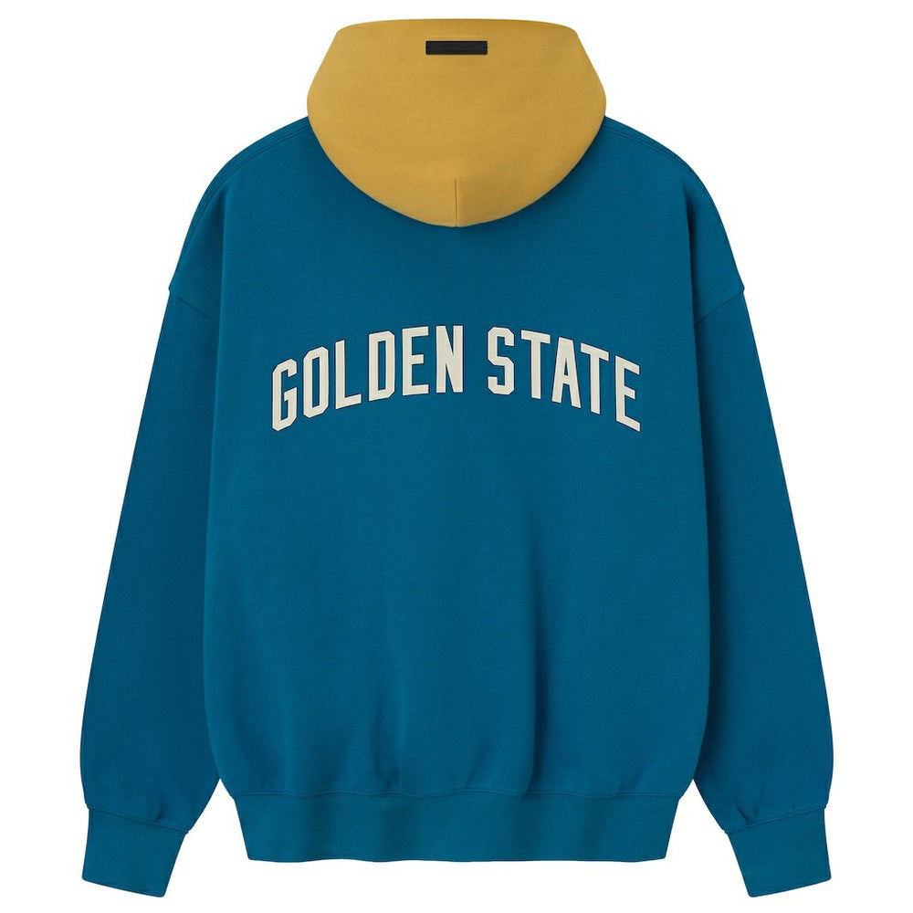 Golden State Warriors Fear of God x NBA Unisex Sport Hoodie Royal/Gold
