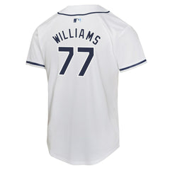 Carson Williams Tampa Bay Rays Nike Youth Home Player Game Jersey - White - Nike Lifestyle
