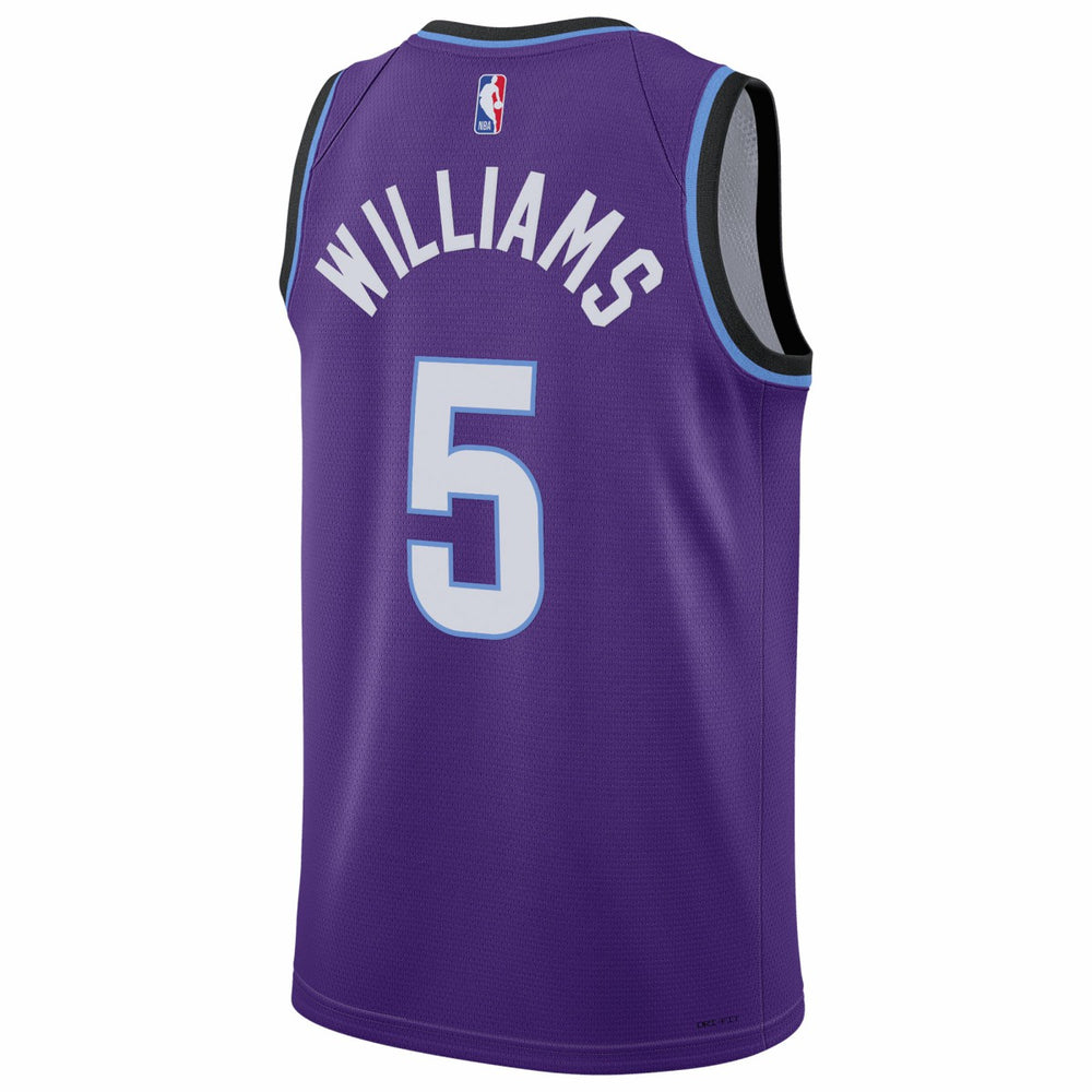 Cody Williams Utah Jazz Unisex Swingman Jersey Icon Edition Purple | Nike for sale