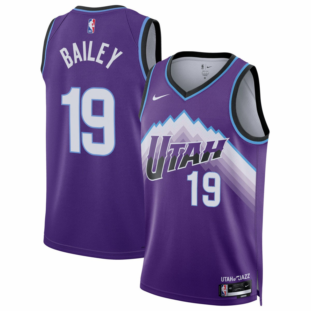 Ace Bailey Utah Jazz Unisex Swingman Jersey Icon Edition Purple | Nike discount