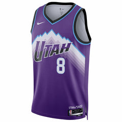 Isaiah Collier Utah Jazz Unisex Swingman Jersey Icon Edition Purple | Nike Lifestyle