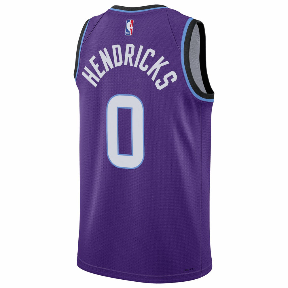 Taylor Hendricks Utah Jazz Unisex Swingman Jersey Icon Edition Purple | Nike for sale