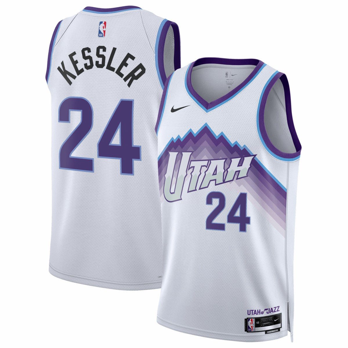 Walker Kessler Utah Jazz Unisex Swingman Jersey Association Edition White | Nike Near Me