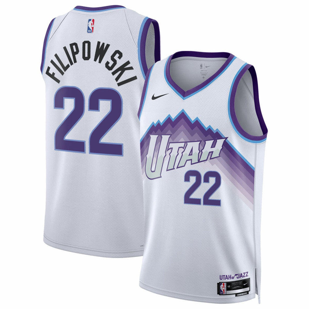 Kyle Filipowski Utah Jazz Unisex Swingman Jersey Association Edition White | Nike Lifestyle