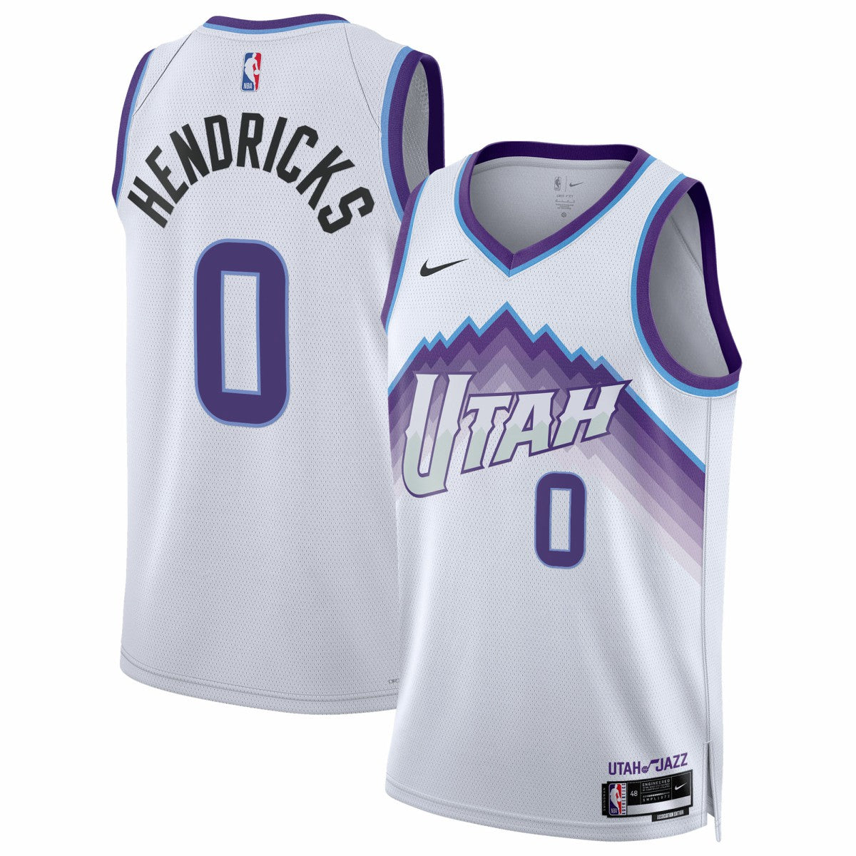 Taylor Hendricks Utah Jazz Unisex Swingman Jersey Association Edition White | Nike outlet