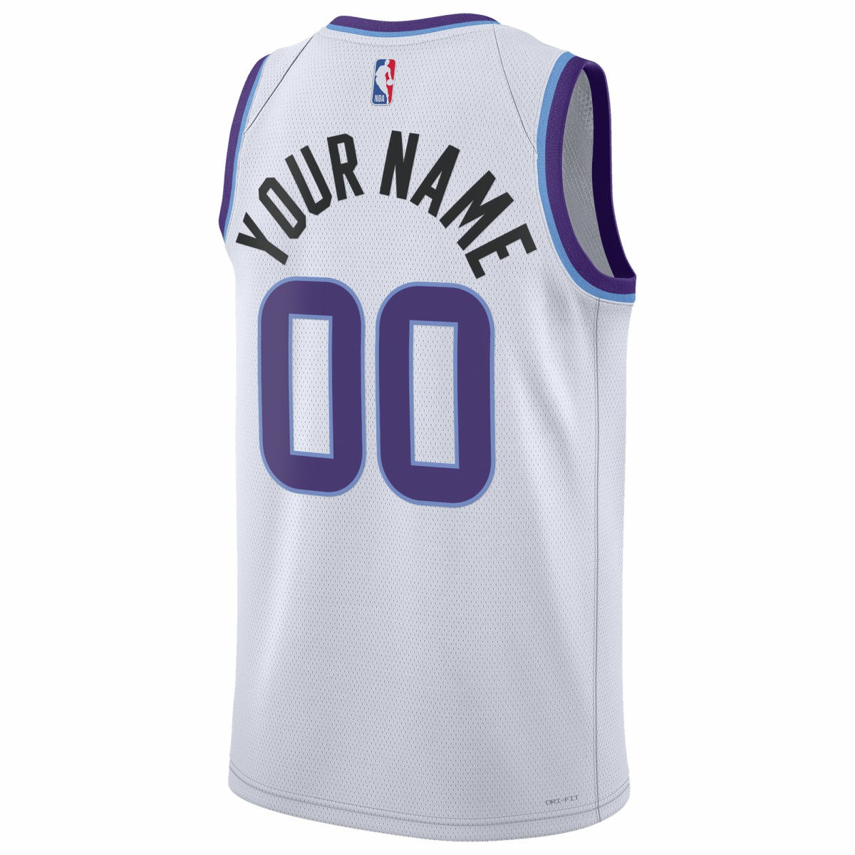 Utah Jazz Unisex Swingman Custom Jersey Association Edition White | Nike