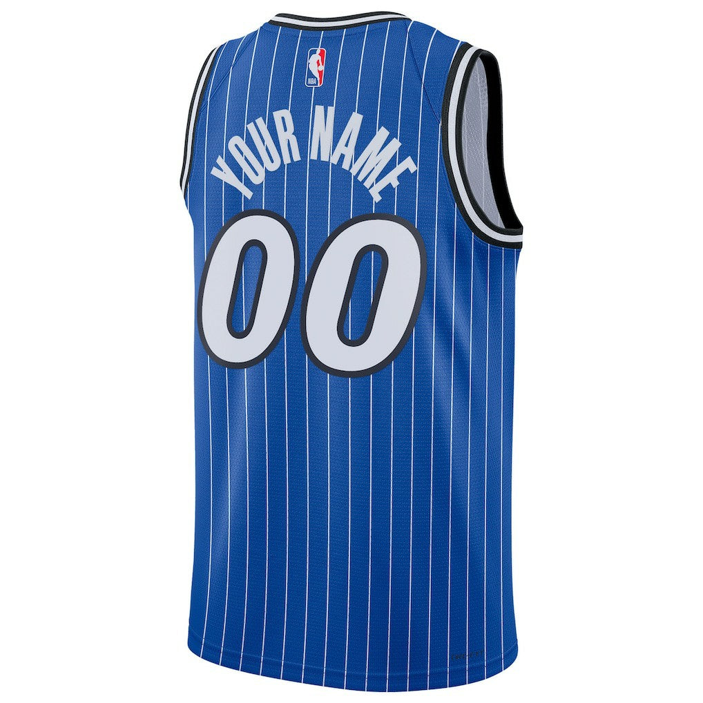 Orlando Magic Unisex Swingman Custom Jersey Icon Edition Blue | Nike