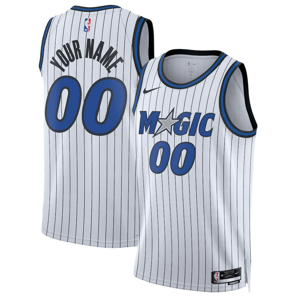 Orlando Magic Unisex Swingman Custom Jersey Association Edition White | Nike outlet