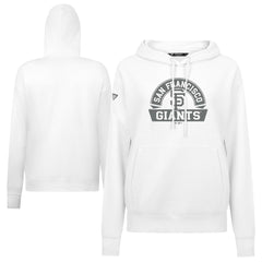 San Francisco Giants Levelwear Women's Adorn Banner Arch Hoodie - White - MLB Lifestyle