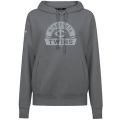 Minnesota Twins Levelwear Women's Adorn Banner Arch Hoodie - Stone - MLB Sale