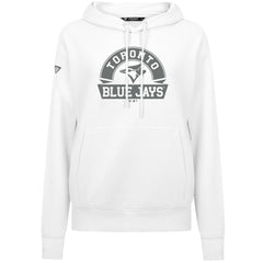 Toronto Blue Jays Levelwear Women's Adorn Banner Arch Hoodie - White - MLB Online