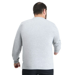 Cleveland Cavaliers G-III Sports by Carl Banks Adaptive Printed Mesh Effect Long Sleeve T-Shirt Gray