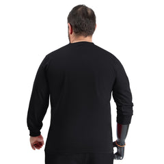 Sacramento Kings G-III Sports by Carl Banks Adaptive Printed Mesh Effect Long Sleeve T-Shirt Black