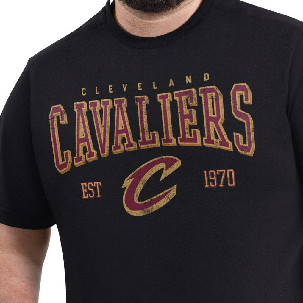 Cleveland Cavaliers G-III Sports by Carl Banks Adaptive Classic Team Spirit Short Sleeve T-Shirt Black