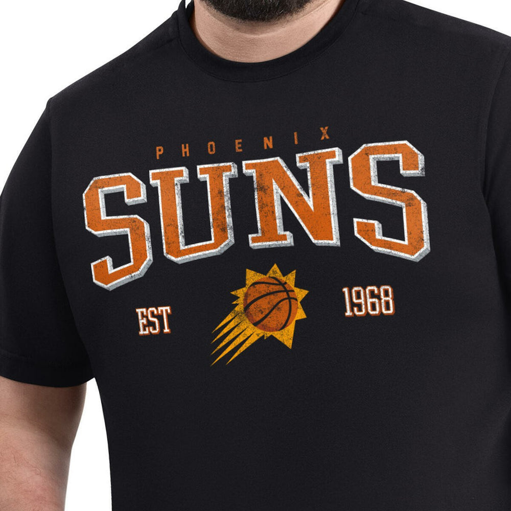 Phoenix Suns G-III Sports by Carl Banks Adaptive Classic Team Spirit Short Sleeve T-Shirt Black