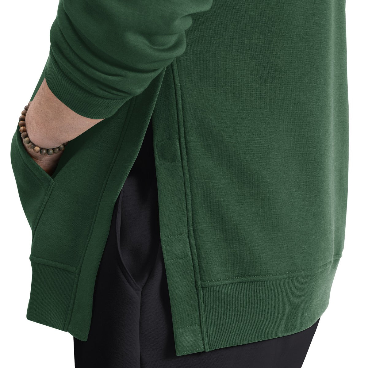 Milwaukee Bucks G-III Sports by Carl Banks Adaptive Team Arc Fleece Hoodie Green