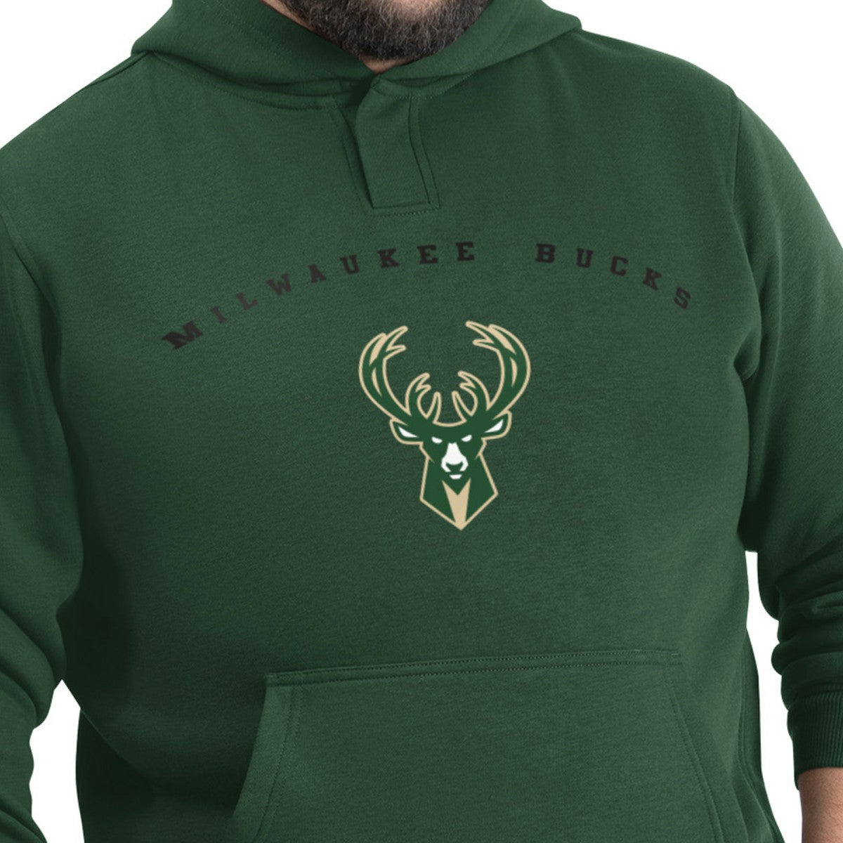 Milwaukee Bucks G-III Sports by Carl Banks Adaptive Team Arc Fleece Hoodie Green
