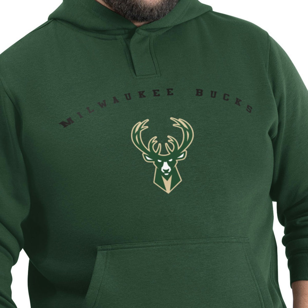 Milwaukee Bucks G-III Sports by Carl Banks Adaptive Team Arc Fleece Hoodie Green