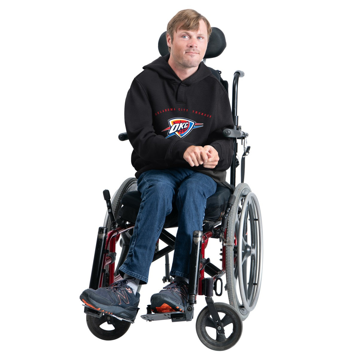 Oklahoma City Thunder G-III Sports by Carl Banks Adaptive Team Arc Fleece Hoodie Black