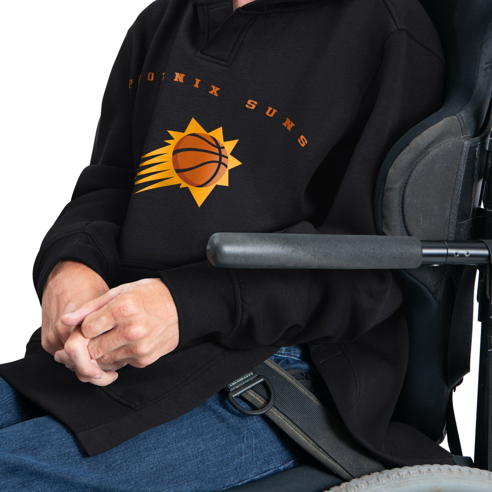 Phoenix Suns G-III Sports by Carl Banks Adaptive Team Arc Fleece Hoodie Black