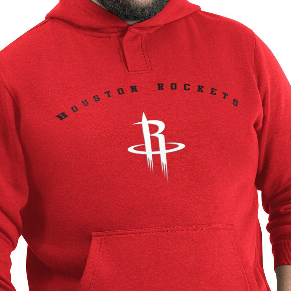 Houston Rockets G-III Sports by Carl Banks Adaptive Team Arc Fleece Hoodie Red