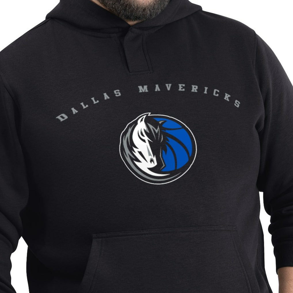 Dallas Mavericks G-III Sports by Carl Banks Adaptive Team Arc Fleece Hoodie Black