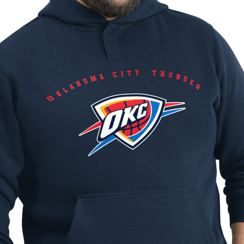 Oklahoma City Thunder G-III Sports by Carl Banks Adaptive Team Arc Fleece Hoodie Navy