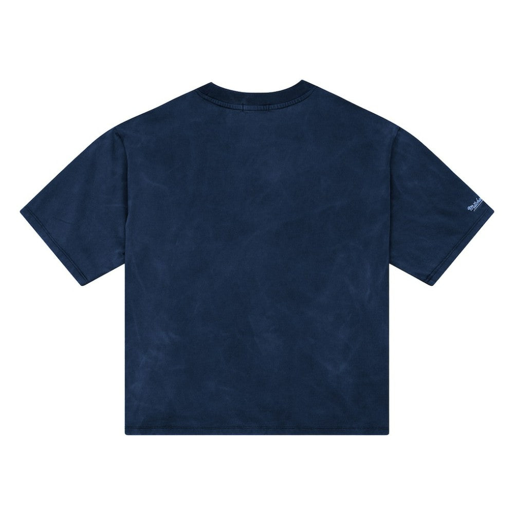 Los Angeles Dodgers Mitchell & Ness Women's Cooperstown Cropped Boxy T-Shirt - Blue - Mitchell & Ness Lifestyle