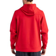 San Francisco 49ers Cutter & Buck Roam Eco Half-Zip Recycled Pullover Hoodie Scarlet