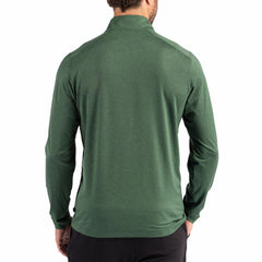 Green Bay Packers Cutter & Buck Coastline Epic Comfort Recycled Quarter-Zip Pullover Green
