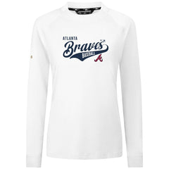 Atlanta Braves Levelwear Women's Slender Glide T-Shirt - White - MLB Online