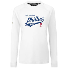 Philadelphia Phillies Levelwear Women's Slender Glide T-Shirt - White - MLB on Sale