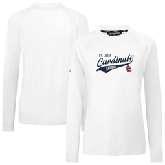 St. Louis Cardinals Levelwear Women's Slender Glide T-Shirt - White - MLB Online