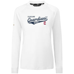 Cleveland Guardians Levelwear Women's Slender Glide T-Shirt - White - MLB Online