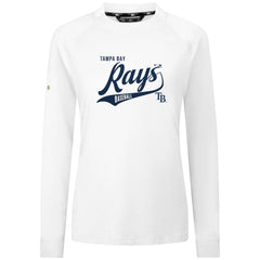 Tampa Bay Rays Levelwear Women's Slender Glide T-Shirt - White - MLB Sale
