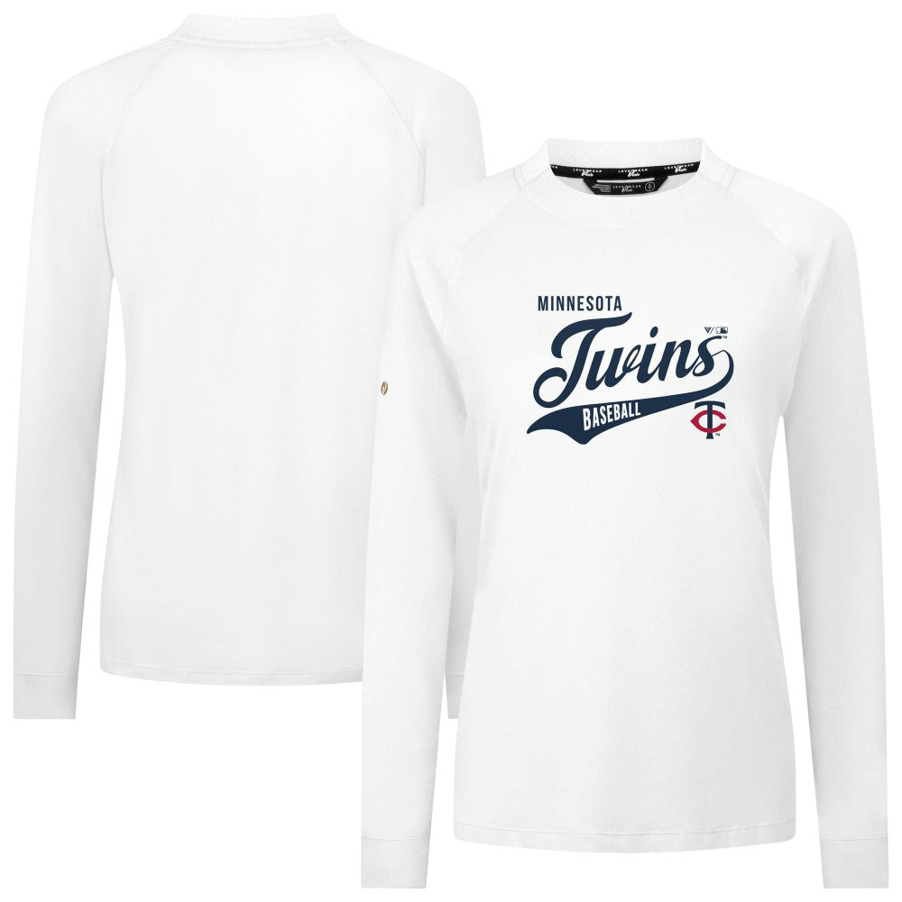 Minnesota Twins Levelwear Women's Slender Glide T-Shirt - White - MLB Online