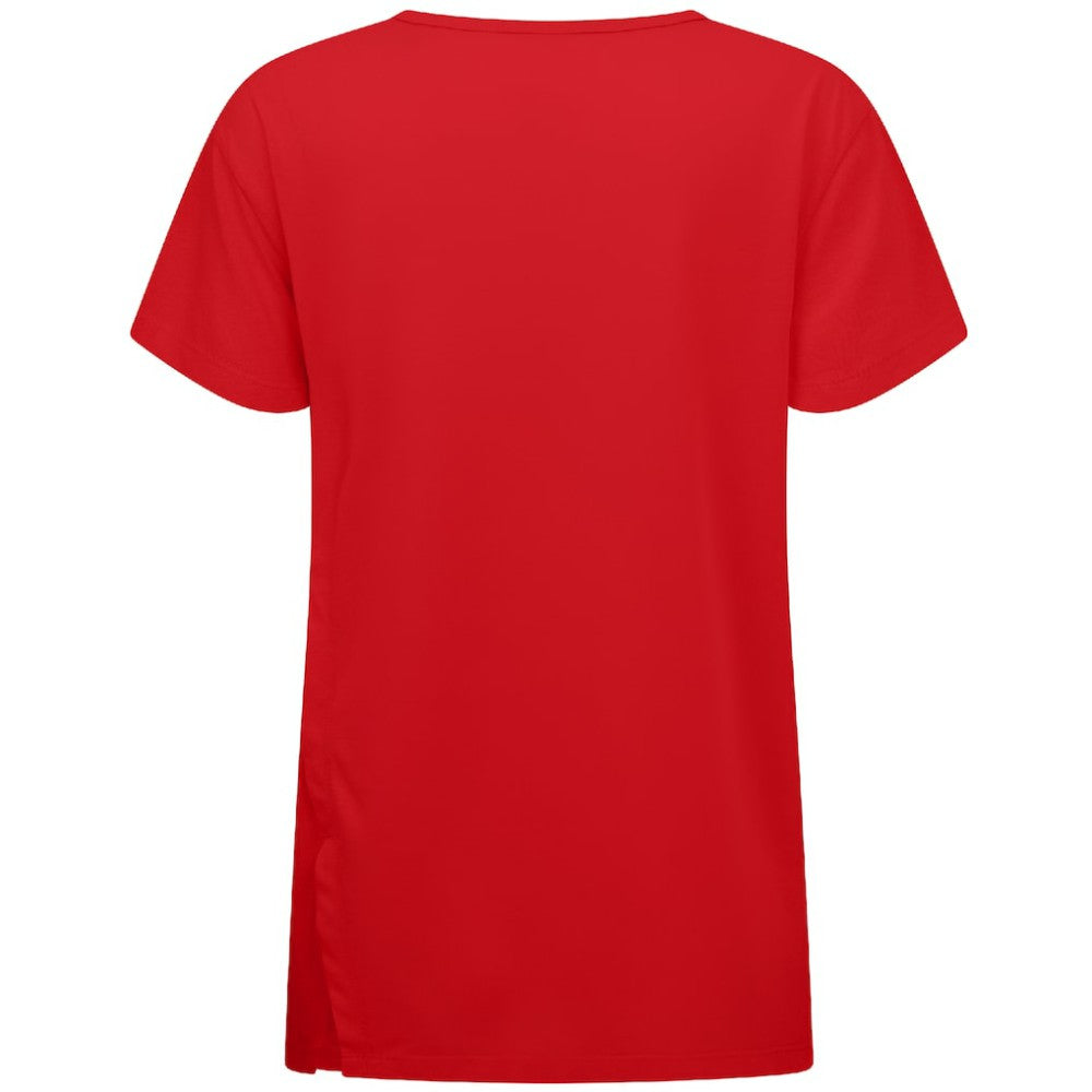 Texas Rangers Levelwear Women's Influx Sizzle T-Shirt - Red - MLB on Sale