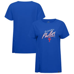 Philadelphia Phillies Levelwear Women's Influx Sizzle T-Shirt - Royal - MLB on Sale