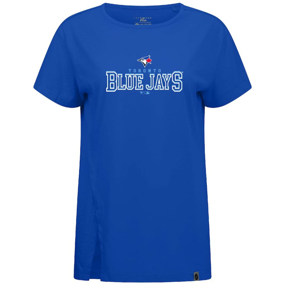 Toronto Blue Jays Levelwear Women's Influx Journey T-Shirt - Royal - MLB Lifestyle