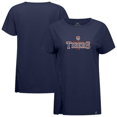 Detroit Tigers Levelwear Women's Influx Journey T-Shirt - Navy - MLB on Sale