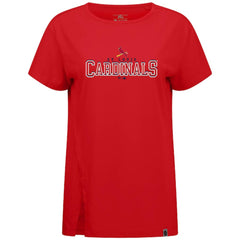 St. Louis Cardinals Levelwear Women's Influx Journey T-Shirt - Red - MLB Online