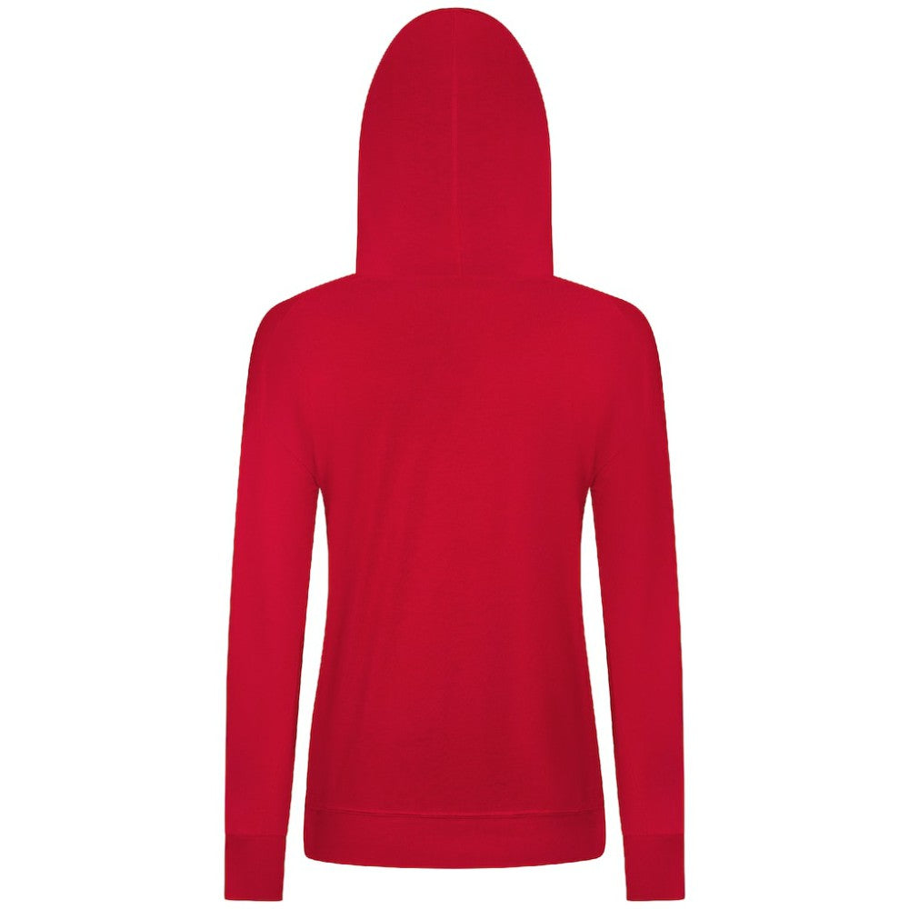 St. Louis Cardinals Levelwear Women's Relay Banner Arch Long Sleeve T-Shirt Hoodie - Red - MLB Lifestyle