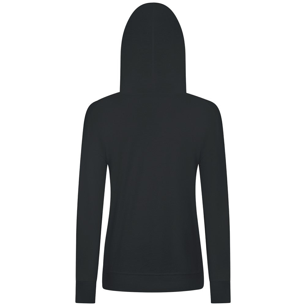 Arizona Diamondbacks Levelwear Women's Relay Banner Arch Long Sleeve T-Shirt Hoodie - Black - MLB Sale