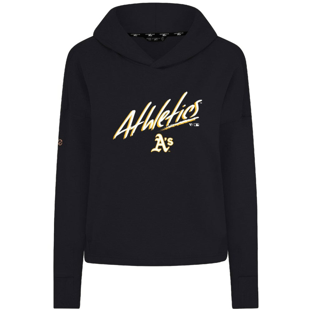 Athletics Levelwear Women's Sweet Sizzle Tri-Blend Hoodie - Black - MLB on Sale