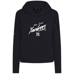 New York Yankees Levelwear Women's Sweet Sizzle Tri-Blend Hoodie - Black - MLB Sale